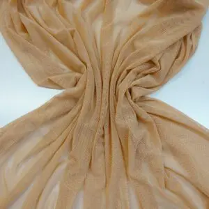 Heavy Power Net Fabric Spandex Body Stocking Nude