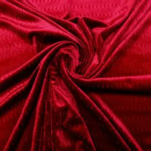 Velour Fabric Steamed Velour Frequency Wine