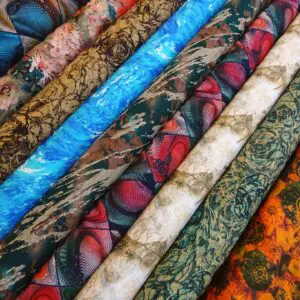 Patterned Viscose Fabric