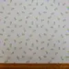 Polyester Cotton Fabric Floral Tipsey Tulips Blue