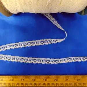 Lace Trimming Alicia 1.3cm Wide Cream