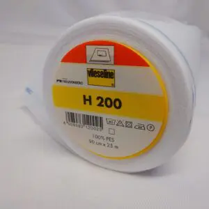 Softline Iron On Interfacing Vilene Code H200 White