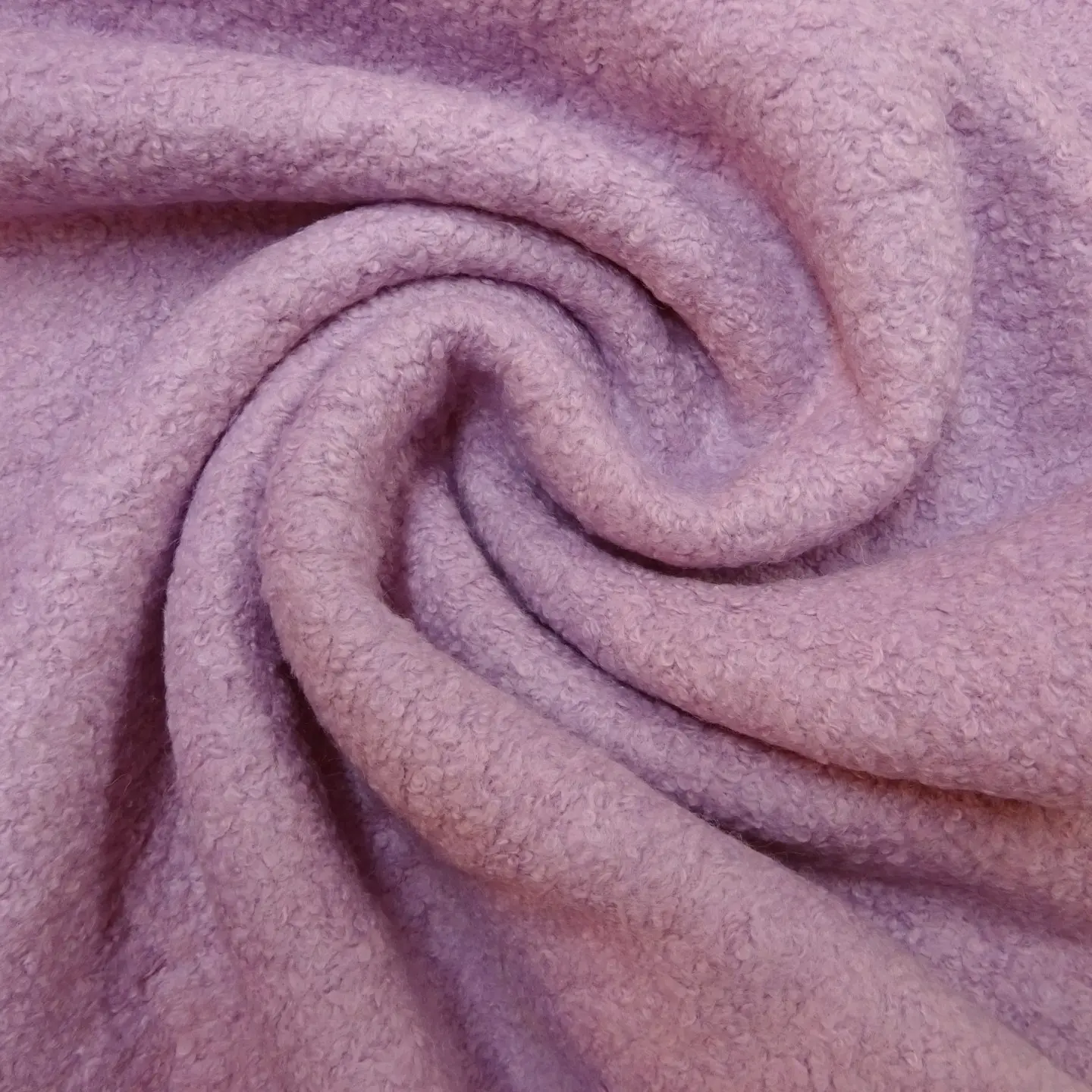 Jacketing Fabric Boiled Wool Soft Mauve