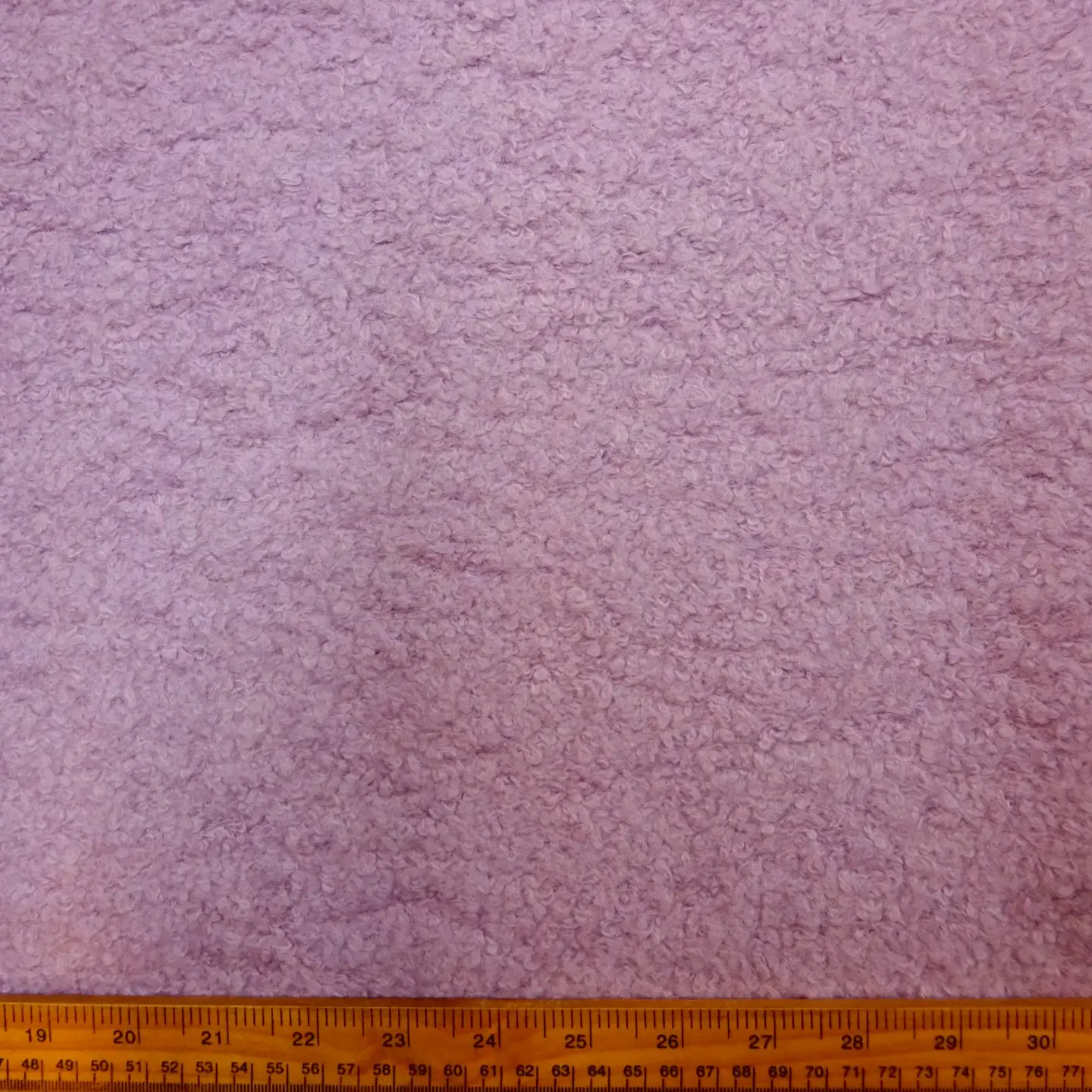 Jacketing Fabric Boiled Wool Soft Mauve