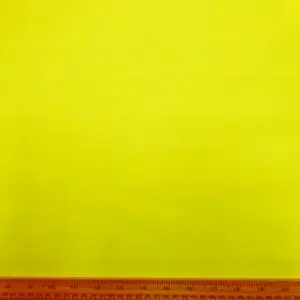 Polyester Cotton Fabric - Plain Hi-Tech Yellow