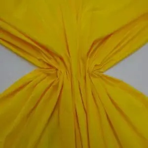 Polyester Cotton Fabric - Plain Yellow