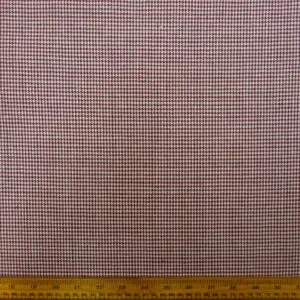 Suiting Fabric Puppy Tooth Wine