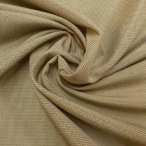 Suiting Fabric Puppy Tooth Check Black