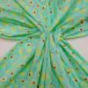 Polyester Cotton Fabric Avocado Toast Lime Mint