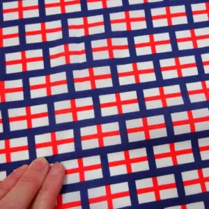 Polyester Cotton Fabric St George's Flag