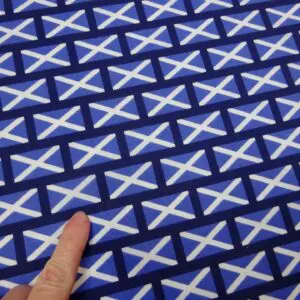 Polyester Cotton Fabric St Andrew's Flags