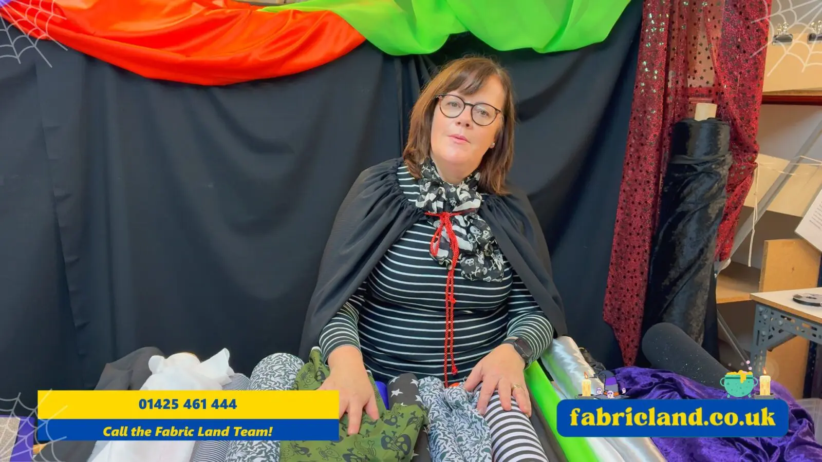 Halloween Fabric & Haberdashery
