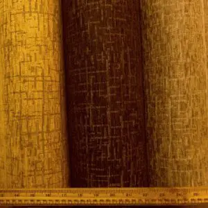 Curtain Fabric Flocked Finish Abstract Sticks