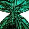 Foil Jersey Fabric Emerald City Green