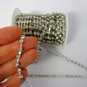 Diamante Trimming Code B2201 Silver