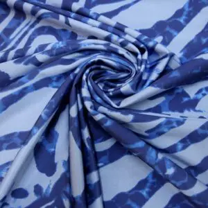 Lycra Fabric Denim Water Weeds