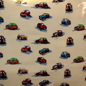 PVC Tabling Fabric Mini Cooper