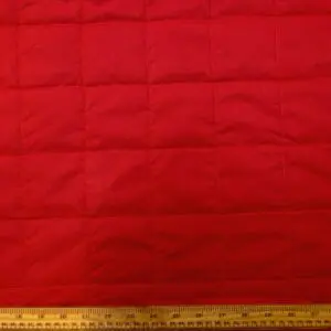 Quilting Fabric Box Quilt Single Sided Cherry Red