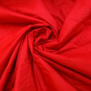 Quilting Fabric Box Quilt Single Sided Cherry Red