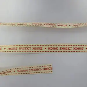 Ribbon Hand Home Sweet Home 15mm