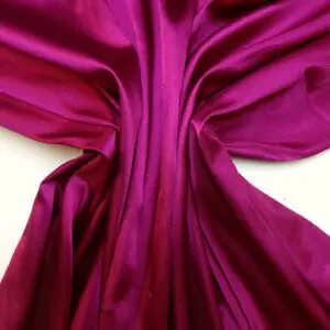 Satin Fabric Stretch Satin Deep Cerise