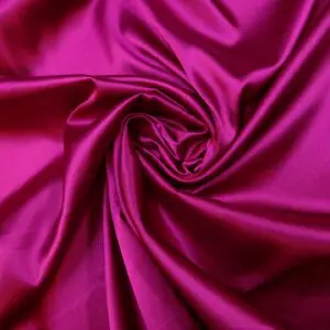 Satin Fabric Stretch Satin Deep Cerise