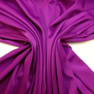 Crepe Backed Satin Fabric Dress Weight Sandringham Dark Cerise