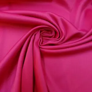 Crepe Backed Satin Fabric Dress Weight Sandringham Lipstick Cerise