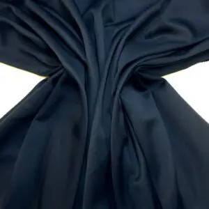 Crepe Backed Satin Fabric Dress Weight Sandringham Navy