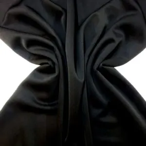 Scuba Jersey Fabric Medium Weight Black