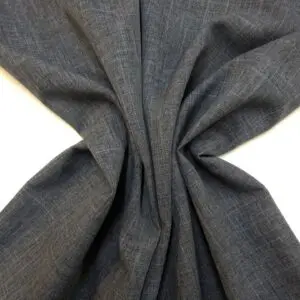 Suiting Fabric Oxford Melange Charcoal Grey