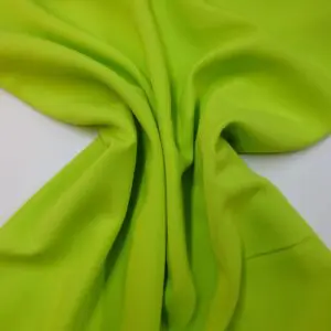 Suiting Fabric Bi Stretch Banqueting Polyester Plain Lime