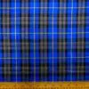 Suiting Fabric Tartan Heather Royal