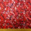 Lycra Fabric Storm Warrior Red