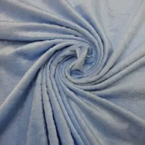 Fleece Fabric Soft Huggable Secret Paws Blue