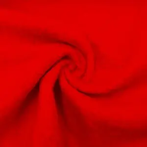 Fur Fabric Monkey Red Rouge