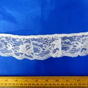 Lace Trimming 7cm Frilled Melbourne Ivory