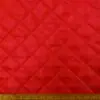 Quilting Fabric 7cm Diamonds Shiny Christmas Red