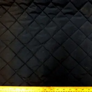 Quilting Fabric 5cm Diamonds Black 3