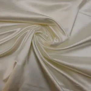 Duchess Satin Fabric Superior Quality High Shine Ivory