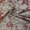 Curtain Fabric Tapestry Weight Portswood Smoke Red Grey