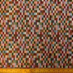 Curtain Fabric Tapestry Weight Square Arsenic Blue Green Wine