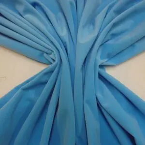 Velvet Fabric Superior Woven Cornflower Blue