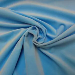 Velvet Fabric Superior Woven Cornflower Blue