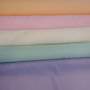 Polyester Cotton Fabric Spot On Pastels