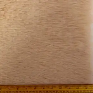 Faux Fur Fabric Thick And Fluffy Lions Mane Rose Gold