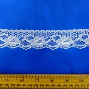 Flat Lace Trim Greece 3.5cm Wide Ivory