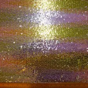 Sequin Fabric Drop Sequins On Ivory Mesh Lilac Lime