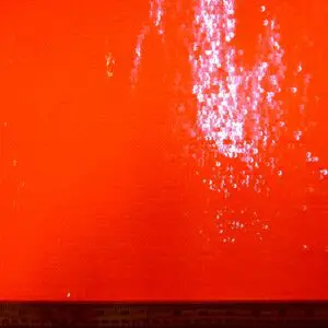 Sequin Fabric Shiny Sequins On Mesh Net Satsuma Neon Orange