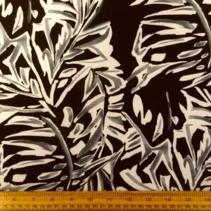 T-Shirting Fabric Hilton Spring Black White Grey